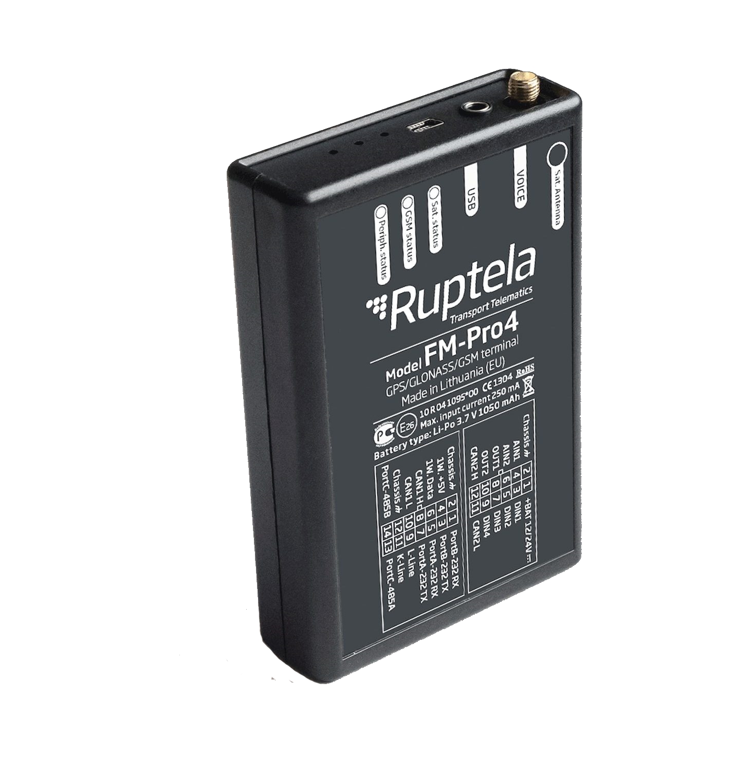 Навигационный контроллер Ruptela FM Pro 4 Навигационный контроллер Ruptela FM Pro 4